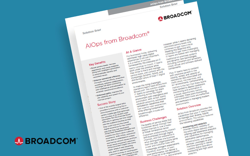 AIOps from Broadcom