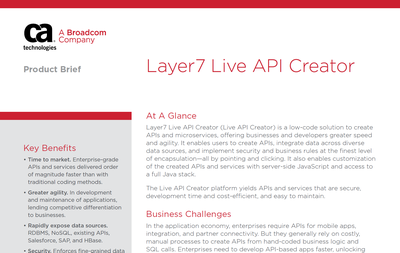 Layer7 Live API Creator