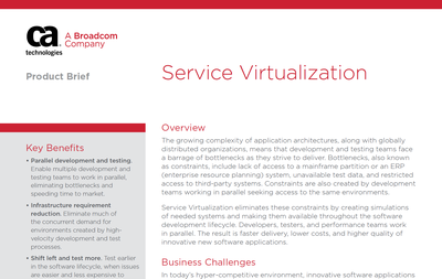 Service Virtualization