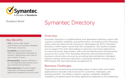 Symantec Directory