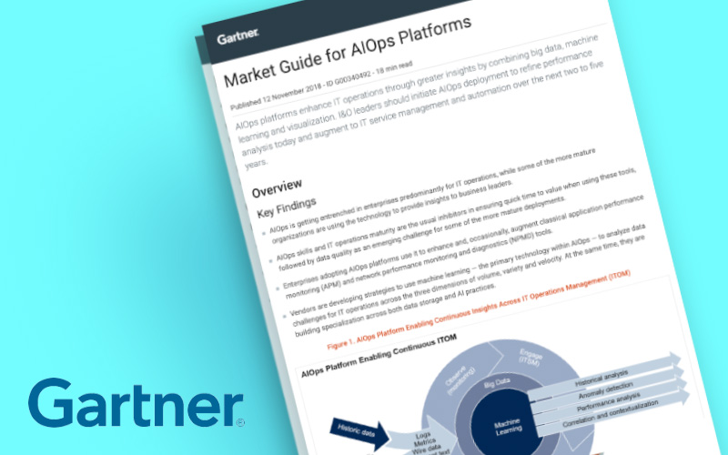 Gartner Market Guide for AIOps Platforms