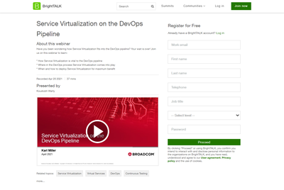 Service Virtualization on the DevOps Pipeline